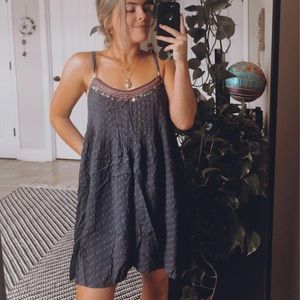 American Eagle Boho Beaded Dress